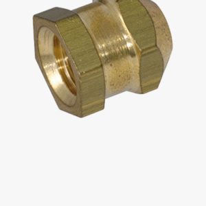 Navojni umetci za umetanje oblika P šesterokutni bez ramena, sa slijepom rupom s navojem, za termoplaste i duroplaste Mjed - obična