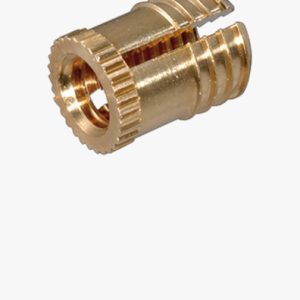 BancLok® MV 812-815 - Utisnuti navojni umeci s ekspanzijskim sidrenjem bez glave, s zupčanim rubom i profilom za sidrenje, za termoplaste Mjed - obična