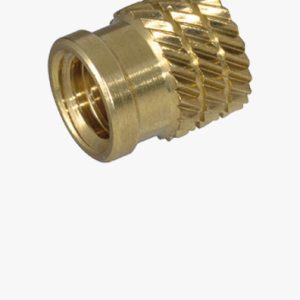 Utisnuti navojni umetci bez glave, za termoplaste i duroplaste - bez prirubnice Mjed - obična