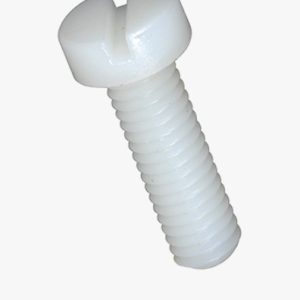 Strojni vijci s proreznom glavom Poliamid - PA 6.6