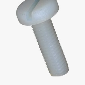 Strojni vijci s poluproreznom glavom Poliamid - PA 6.6