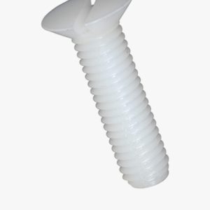 Strojni vijci s ravnim prorezima i upuštenom glavom Poliamid - PA 6.6