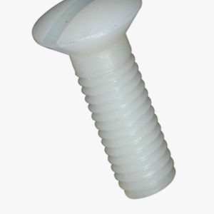 Strojni vijci ovalne upuštene glave s prorezima Poliamid - PA 6.6