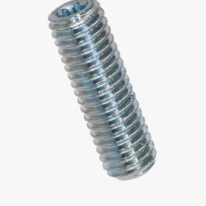 Heksalobularni (6 režnja) utični vijci s ravnim vrhom Čelik - pocinčani plavi