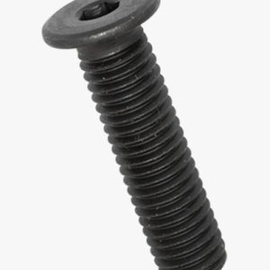 Vijci s imbus glavom i cilindričnom glavom s iznimno niskom glavom Čelik - 010.9 - crni