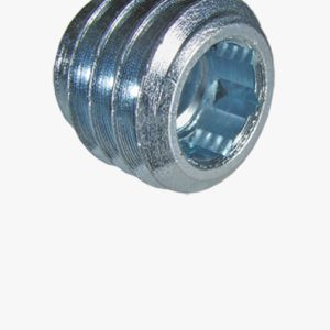 Rampa® SK - Samorezni navojni umetci bez glave, sa šesterokutnim nastavkom, za tvrdo drvo Čelik - plavo pocinčano