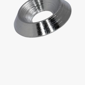 Završne podloške za vijke s upuštenom glavom 90° Čelik - kromiran