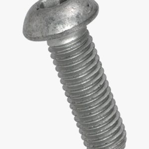 Vijci sa šesterokutnom glavom i gumbastom glavom s djelomičnim / punim navojem Čelik - 010.9 - presvučen cinkom