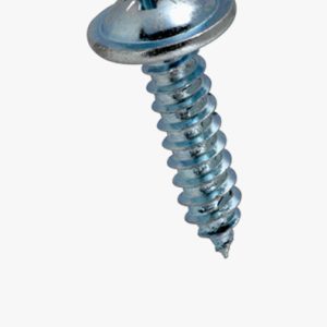 Pozi samorezni vijci s okruglom glavom s prstenom, oblikom Z i konusnim krajem tipa C Čelik - kaljen - pocinčan plavo