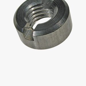 Okrugle matice s prorezom Nehrđajući čelik - A1