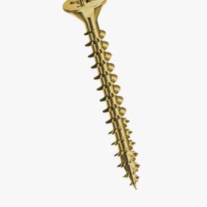 SPAX® - Pozi vijci za ivericu s ravnom upuštenom glavom oblika Z, s punim navojem s vrhom 4CUT Čelik - kaljen - YELLOX®, voštan