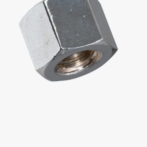 Šesterokutne matice s poklopcem niskog tipa Čelik - 6 - kromirano polirano