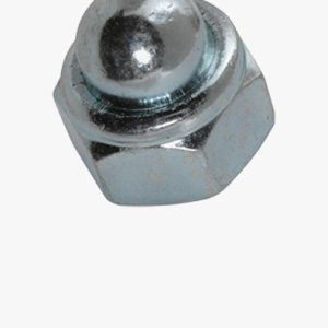 Šesterokutne kupolaste matice s prevladavajućim zakretnim momentom s poliamidnim umetkom Čelik - 6 / 8 (prema izboru proizvođača) - plavo pocinčano