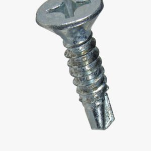 ecosyn® bušilica - Phillips samobušeći vijci s ravnom upuštenom glavom oblika H Čelik - kaljen - pocinčan plavo