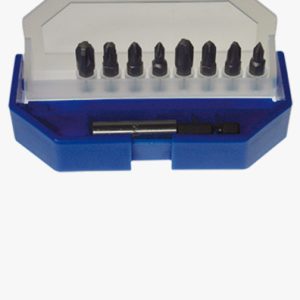 Bitovi odvijača 1/4" za pozidriv i Phillips pogonske vijke, kratki čelik - toplinski obrađeni - obični