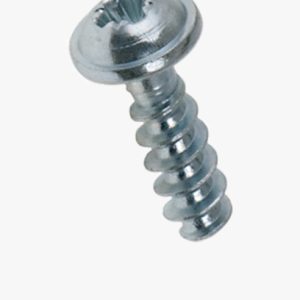 EJOT PT® - Vijci s ravnom glavom s prešanom podloškom s Pozidriv križnim udubljenjem oblika Z Čelik - toplinski obrađen - plavo pocinčano