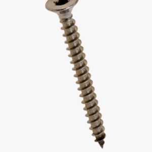 Heksalobularni (6 režnja) utičnica s ravnom upuštenom glavom i dvostrukim vratom za ivericu, s punim navojem Nehrđajući čelik - A2