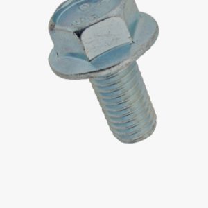 Nazubljeni šesterokutni vijci s glavom prirubnice Čelik - 8.8 - plavo pocinčano