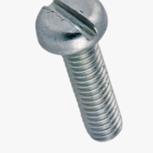 Strojni vijci s urezanom glavom Čelik - 4,8 - pocinčani s debelim slojem pasivacije