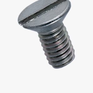 Strojni vijci s ravnom upuštenom glavom s prorezima Čelik - 4,8 - pocinčani s debelim slojem pasivacije