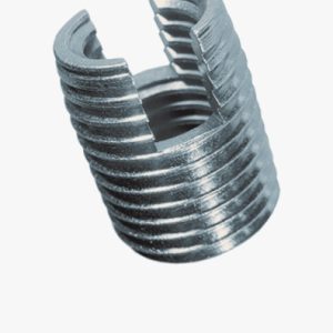 Ensat® S 302 - Samorezajući navojni umetci s prorezom za rezanje, za lake metale, termoplastiku i duroplastiku Čelik - kaljen - pocinčan plavo