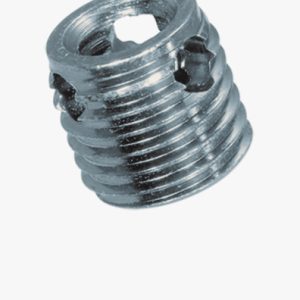 Ensat® SB 307/308 - Samorezajući navojni umetci s rupom za rezanje, za lake metale, termoplaste i duroplaste Čelik - kaljen - pocinčan plavo