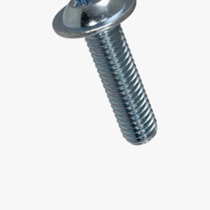 Heksalobularni (6 režnja) vijci s cilindričnom glavom s prstenom i punim navojem Čelik - 08.8 - plavi pocinčani