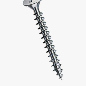 SPAX® - Pozi ovalni vijci za ivericu s upuštenom glavom oblika Z, puni navoj s vrhom 4CUT Čelik - kaljen - poniklan, voštan