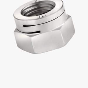 J.Lanfranco ESL QK/GF - Samozaključavajuće šesterokutne matice s prorezima, sve metalne Čelik - 10 - GEOMET® 500 A obložen cinčanim ljuspicama