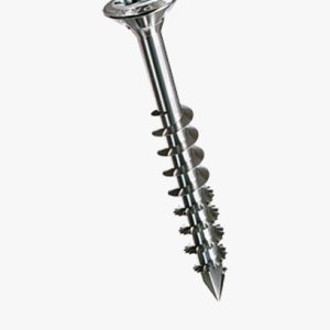 SPAX® - Vijci s upuštenom glavom za drvene fasade s djelomičnim navojem, glodanim rebrima i imbus T-STAR plus s CUT vrhom Nehrđajući čelik - A2