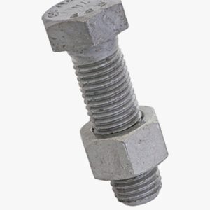 Set SB vijaka s punim navojem za sklopove konstrukcijskih vijaka bez predopterećenja Čelik - 8.8 - vruće pocinčan