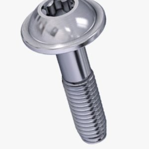 ecosyn® IMX - Heksalobularni (6 režnjeva) vijci za oblikovanje navoja s cilindričnom glavom, metrički navoj Nehrđajući čelik - dodano mazivo s UV-indikatorom