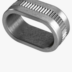 FASTEKS® FCL 3 - Ograničivači kompresije za utiskivanje i kalupljenje, ovalni bez glave Čelik - 11SMn30/11SMn37 - cink nikl pasiviran