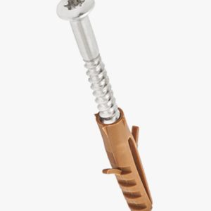 Pozi vijci za postolje s najlonskim čepom s heksalobularnim (6 režnja) utičnicom Čelik - kaljen / najlon - poniklan