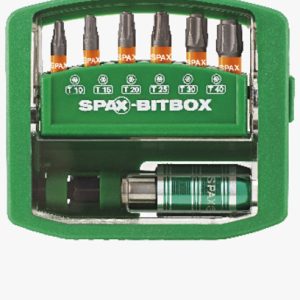 SPAX® - Razni SPAX-BITBOX 1/4 za heksalobularne (6 režnja) utičnice SPAX® T-STAR plus, kratki tip Čelik - toplinski obrađen