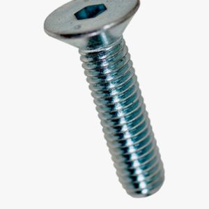 Vijci s ravnom upuštenom glavom i imbus imbusom s punim navojem Čelik - 010.9 / 10.9 (oznaka glave je odlučujuća) - plavo pocinčano - varijacija 2