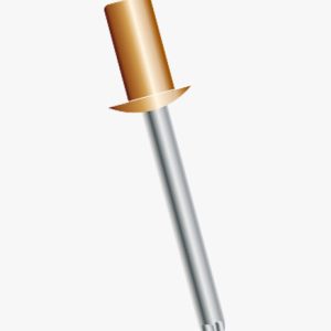 FASTEKS® FBR FCD…CUST - Slijepe zakovice Zatvorena kupolasta glava Bakar - polirani