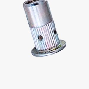 ecosyn® BCT RBM/FK - Slijepe zakivne matice Multigrip nazubljena drška, ravna glava, otvoreni kraj Aluminij - ravni