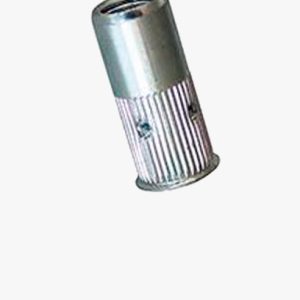 ecosyn® BCT RBH/KS - Slijepe zakivne matice Visokočvrsta nazubljena drška, mala upuštena glava, otvoreni kraj Čelik - pocinčan s debelim slojem pasivacije