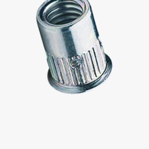 ecosyn® BCT RBS/KS - Slijepe zakivne matice Mikro nazubljena drška, mala upuštena glava, otvoreni kraj Čelik - pocinčan s debelim slojem pasivacije