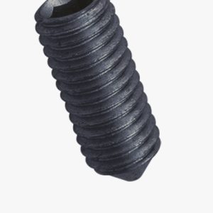 Vijci za ugradnju s utičnicom i konusom Čelik - crni