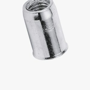 TUBTARA® UKO (UT/ALKS) - Matice za slijepe zakovice mala upuštena glava, okrugla drška, otvoreni kraj Aluminij - EN AW 5052 (AlMg2,5) - obična