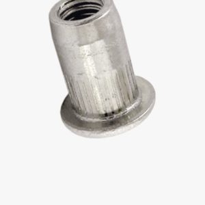 TUBTARA® UPO RS (RUT/FEF) - Matice za slijepe zakovice, ravna glava, nazubljena drška, otvoreni kraj Čelik - pocinčan