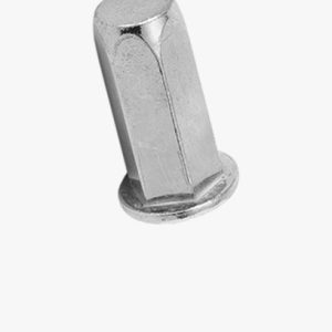 TUBTARA® HUPX/HSPX (HUT/FEFG) - Slijepe zakivne matice s ravnom glavom, puni šesterokutni prihvat, zatvoreni kraj Čelik - pocinčan