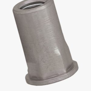 FASTEKS® FILKO HC/4404F - Slijepe zakivne matice s ravnom glavom, polu-šestokutni prihvat, otvoreni kraj Nehrđajući čelik - A4