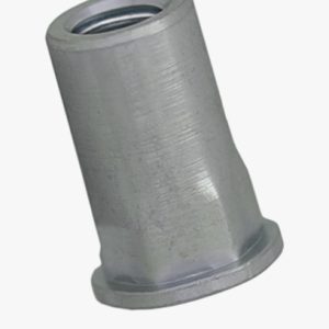 FASTEKS® FILKO HUC/FEF - Slijepe zakivne matice s ravnom glavom, polu-šestokutni prihvat, otvoreni kraj Čelik - pocinčan s debelim slojem pasivacije