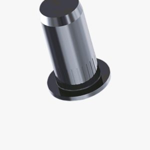 TUBTARA® UPX KN - Matice za slijepe zakovice ravna glava, drška s poboljšanim naborom, zatvoreni kraj Čelik - pocinčan