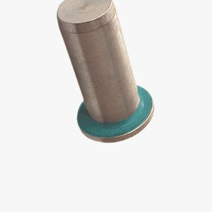 TUBTARA® DPX - Slijepe zakivne matice s ravnom glavom s brtvom ispod glave Precote 200, okrugla drška, zatvoreni kraj Nehrđajući čelik - A2 Precote