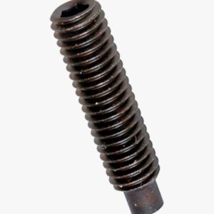 Vijci s utičnicom i imbus čeličnim vrhom - crni