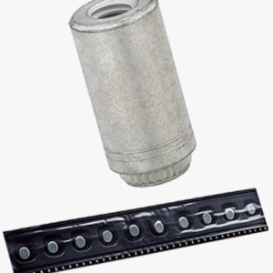 PEM® ReelFast® SMTKFE - Odstojnici s navojem za površinsku montažu bez ljepljive zakrpe, na traci za PC ploče Čelik - pokositreno